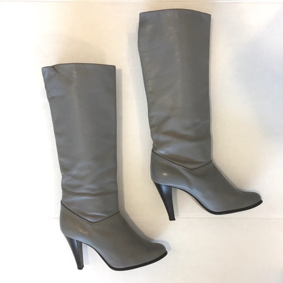 Vintage Leather Boots - Picture 4 of 9